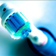 Picture Of Blue Electric Toothbrush